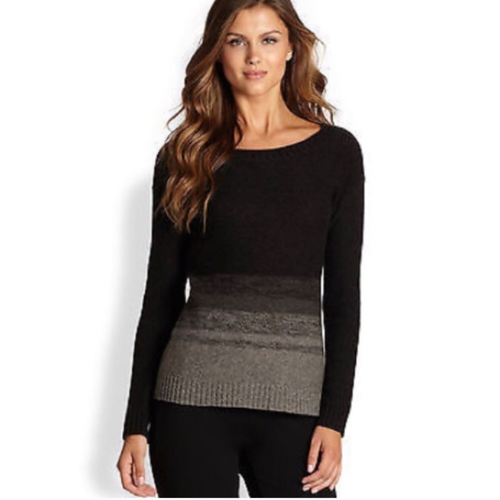 Eileen Fisher ombré yak wool sweater